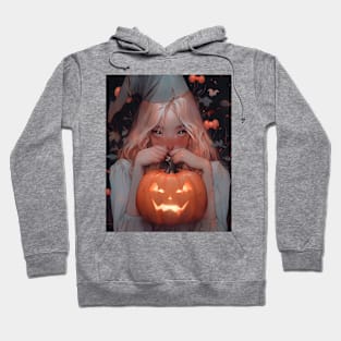 Halloween Pumpkin Girl Hoodie